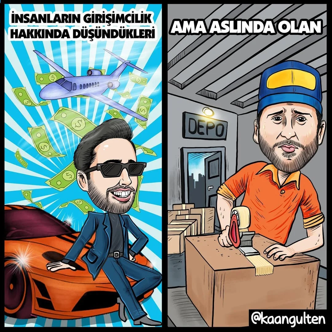 Girişimci her işi yapar: çayı koyar, temizlik yapar, kargo hazırlar