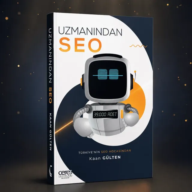 Uzmanından SEO kitap kapağı