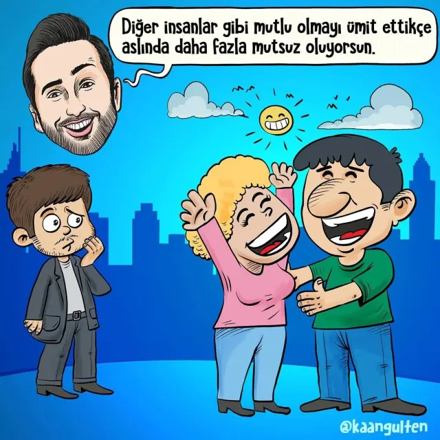 Kendi mutluluğunu başkasının mutsuzluğu üzerinden değerlendirme