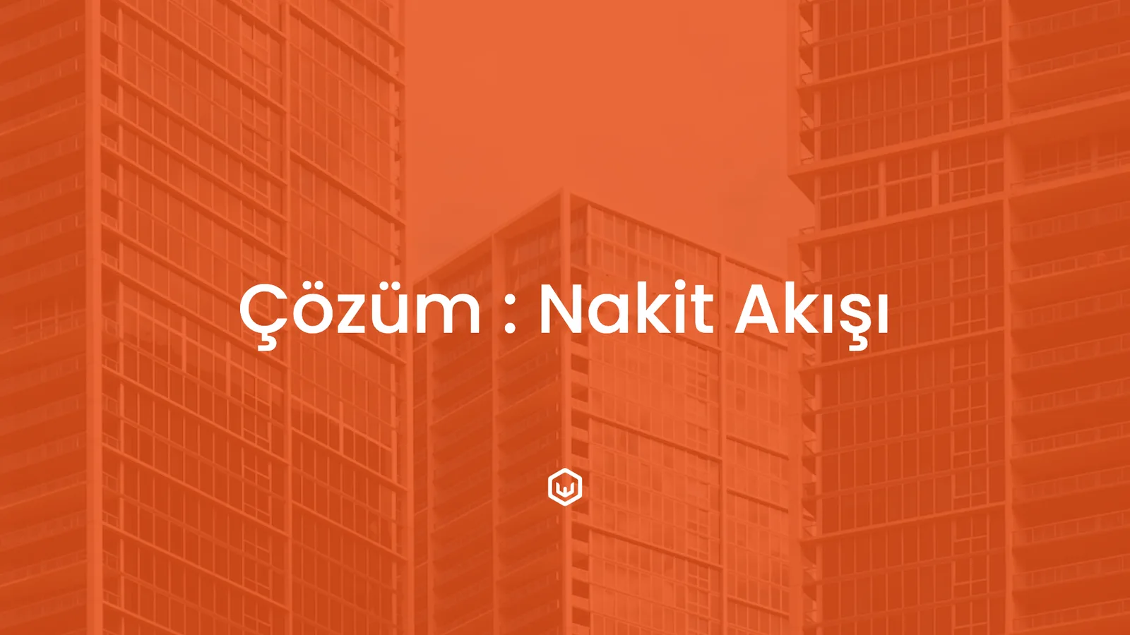 Turuncu tonlu bina fotoğrafı; çözüm başlığı.